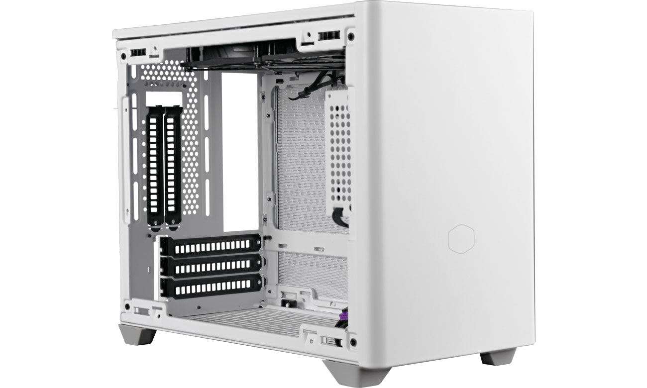 Cooler Master MasterBox NR200P ホワイト Cooler Master MasterBox NR200P V2 White Obudowa PC Mini-ITX